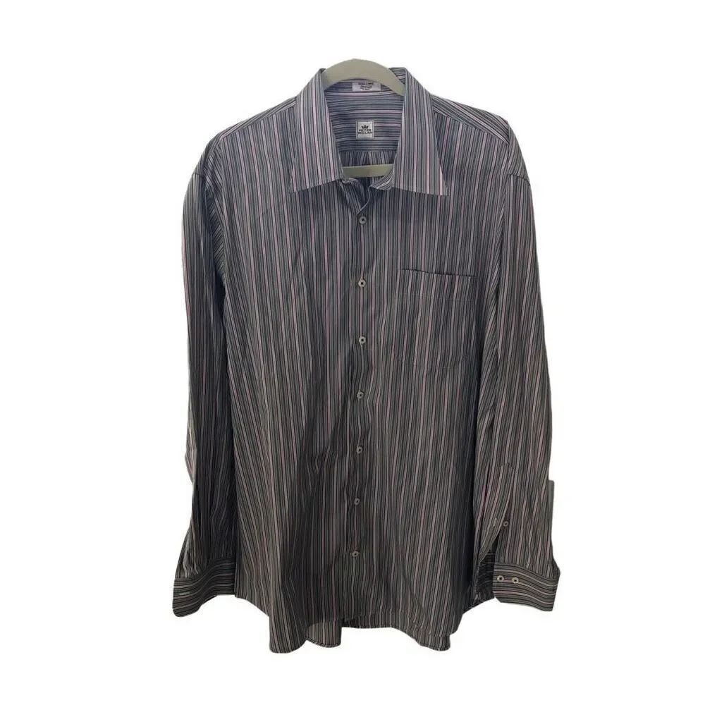 Peter Millar Size Extra Large (XL) Long Sleeve Striped